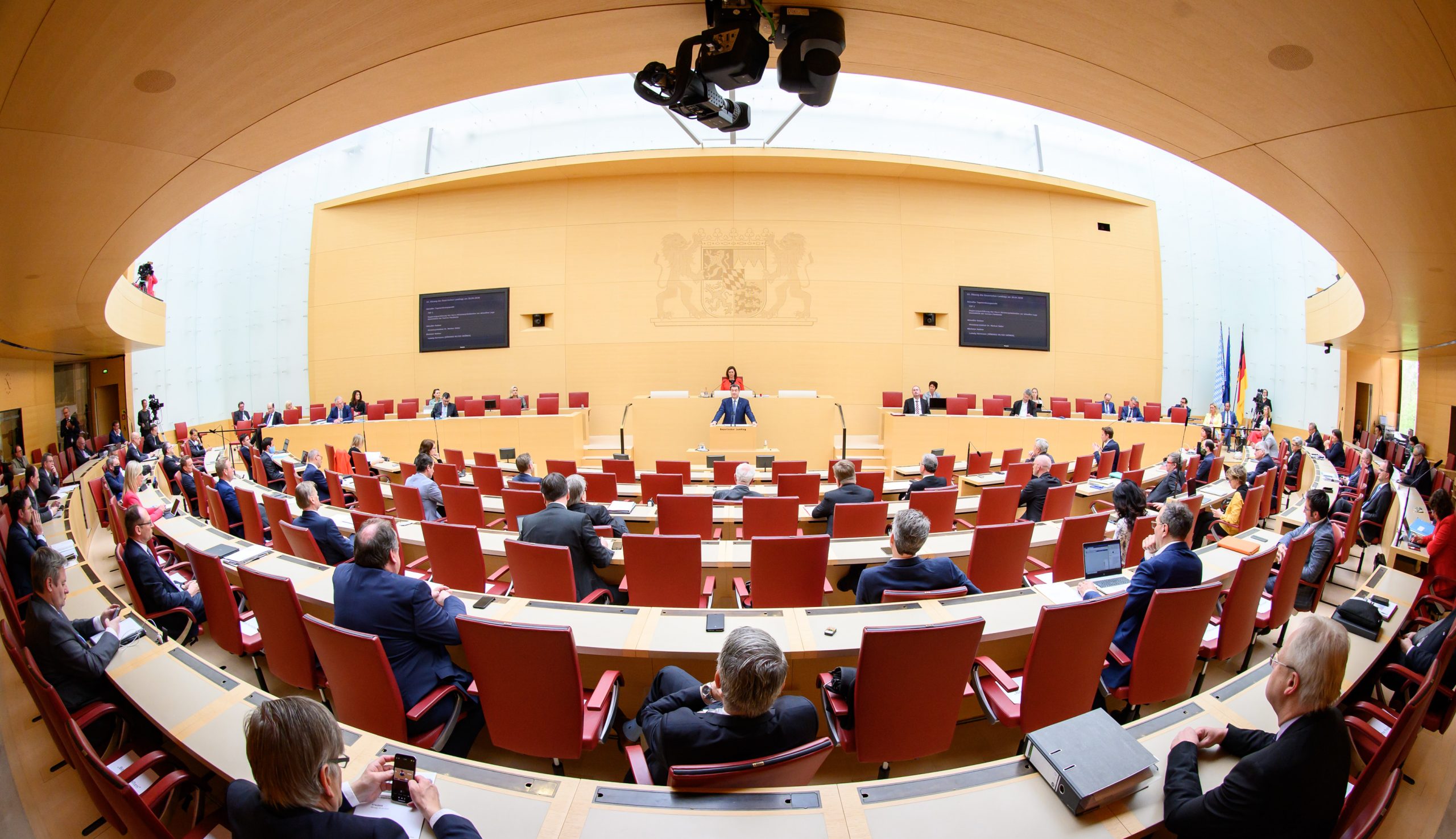 200917_Content_Landtag Plenarsaal des Bayerischen Landtags.